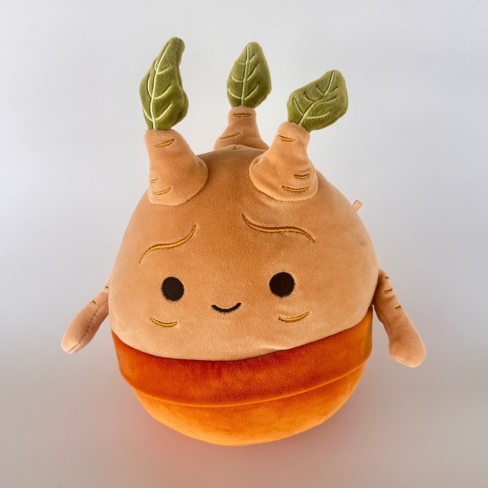 Harry Potter Mandrake Plush Toy Small Tan Good Herbology Plant Squishy